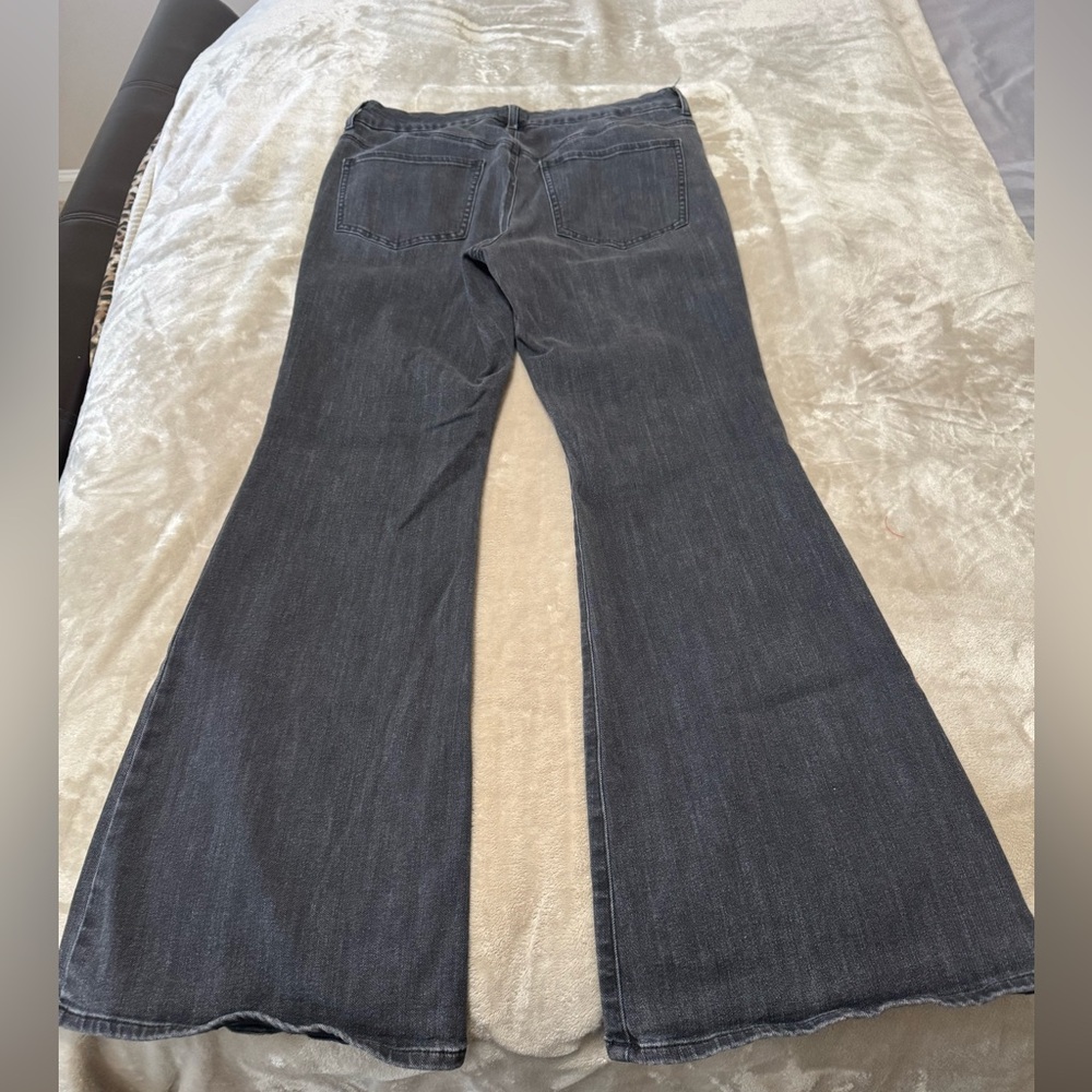 Express jeans / Flare ultra hiper strech high  rise
